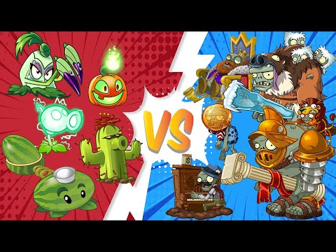 PVZ 2 Random Team Plants VS  Gargantuar Zombies | Plants Vs Zombies 2