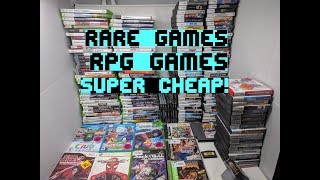 Thrift Store Game Finds! // Rare Wii U Games // PS1 RPG Games // SUPER CHEAP!