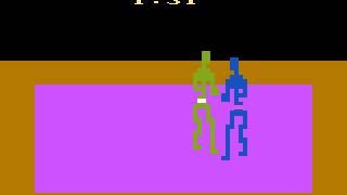 Atari 2600 Game:  Kung Fu [PAL version] (1982 Froggo Games Corporation)