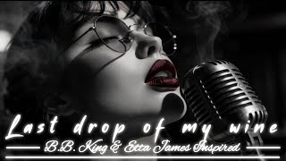 If B.B. King &amp; Etta James made a song together... 🎸 (Last Drop of my wine) | lady Nina