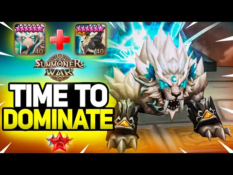 This Player LIKES TO DOMINATE with His LIGHT NAT5's - Summoners War