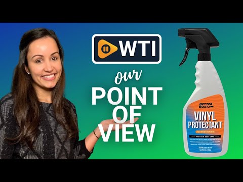 Better Boat Vinyl Protectant Cleaner - WTI product video review