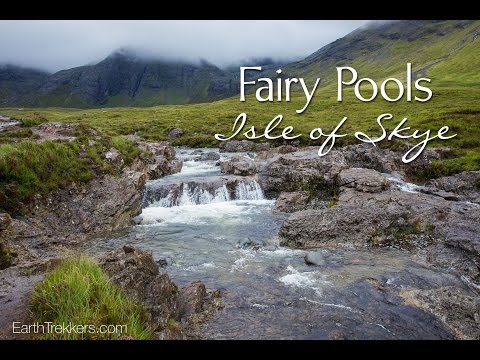 Isle of Skye - Fairy Pools Drone Footage