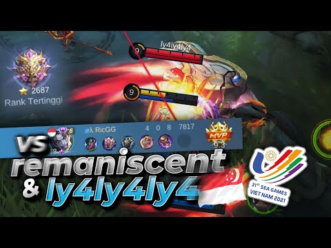 MPL Singapore & Seagames (remaniscent, ly4ly4ly4) vs Khufra RicGG!! - Mobile Legends