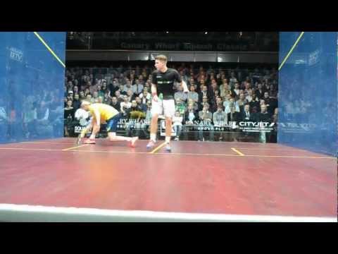 James Willstrop v Charles Sharpes, Canary Wharf Squash Classic, March 2013