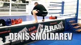 Денис Смолдарев готовится к бою на M-1 Challenge 45, 28 февраля