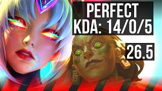 KAYLE vs ILLAOI (TOP) | Perfect KDA: 14/0/5, 48K damage | EUW Master | 26.5