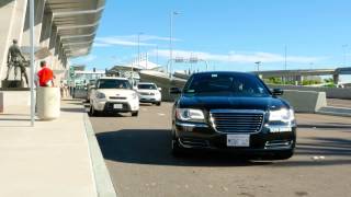 preview picture of video 'San Diego Airport Taxi Services with Chrysler by MIB Limousine Services'