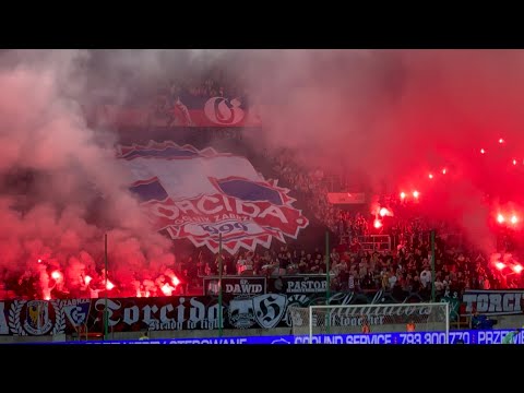 Górnik Zabrze 3 - 3 Piast Gliwice // Relacja z trybun. Gole + Racowisko fanów z Zabrza