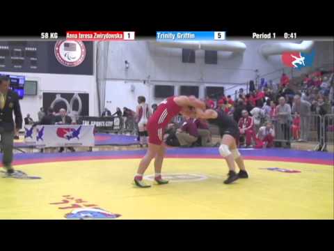 WM 58 KG - Anna teresa Zwirydowska vs. Trinity Griffin