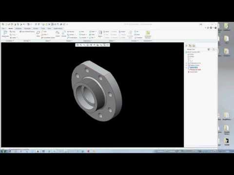 PROE TRAINING - CUT PORTION UP DOWN