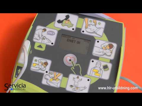 HLR-utbildning med hjärtstartare