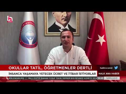 Genel Başkanımız Kadem Özbay, Halk Tv`ye yaptığı açıklamalar ile öğretmenlerin sorunlarını dile getirdi. 04/07/2023 | EĞİTİM İŞ