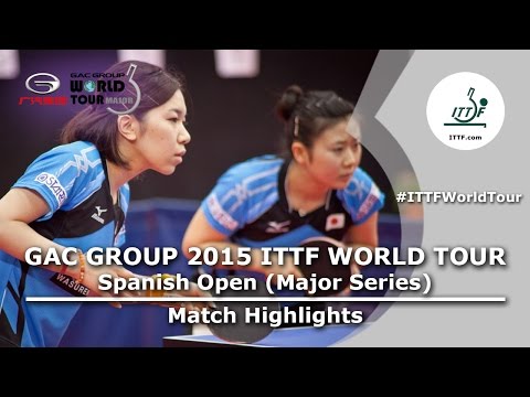 Spanish Open 2015 Highlights: HIRANO Miu/ITO Mima vs FUKUHARA Ai/WAKAMIYA Misako (FINAL)