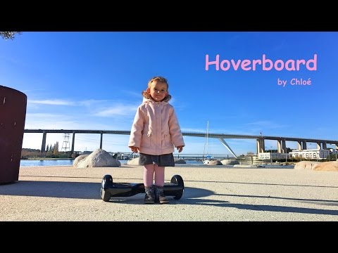 Session hoverboard avec Chloé