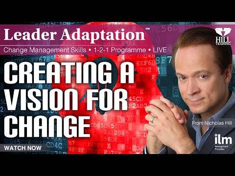 Creating a Vision for Change | Change Management Skills | LIVE 1-2-1 Programme