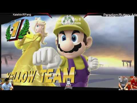 SitC6 Sm4sh Doubles - LSF : Kaishin/RFang VS Paradigm/ButteryAdachi