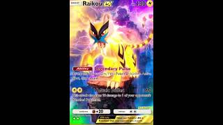 Raikou #pokemon #pokemoncards #pokemontcg