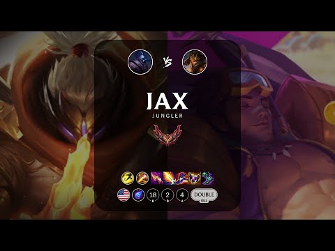 Jax Jungle vs Jarvan IV - NA Grandmaster Patch 14.4