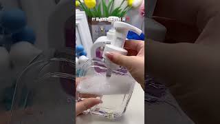 Priehľadný dávkovač mydla 300 ml