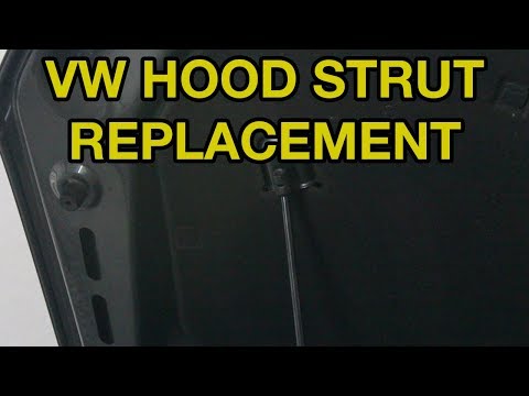VW Hood Strut Replacement