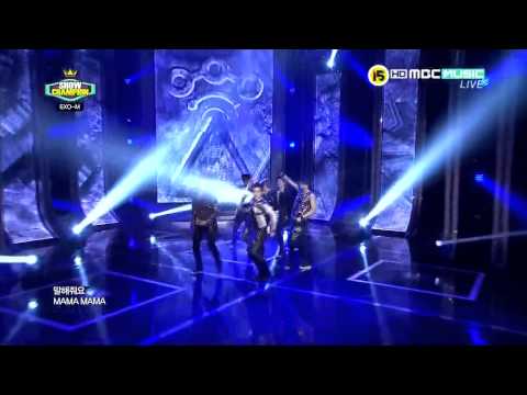 EXO-M - MAMA  (1120515 MBC Music Champion) [Live HD]