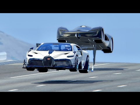 Bugatti Divo GTR vs SRT Tomahawk VGT - Drag Race 20 KM