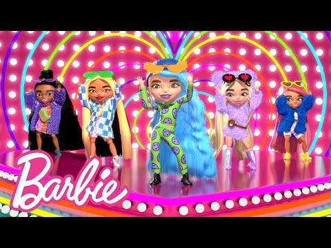 Papildoma lėlė Barbie Mattel – maža lėlė + augintiniai (HDY91) video