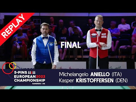 5-Pin European Championship Randers 2022 Final Aniello (ITA) vs Kristoffersen (DEN)