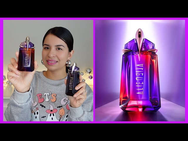 Vídeo relacionado con Mugler Alien Pulp Eau de Parfum, Perfume para Mujer, Fragancia Floral Frutal, Aroma Supra Delicioso, Jazmín Cremoso y Almizcles Aterciopelados en Icónico Frasco Recargable, 90 ml