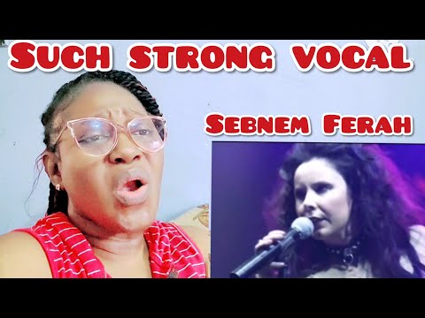 First Time Reacting To Turkish singer "SEBNEM FERAH _ Ben Sarkimi söylerken