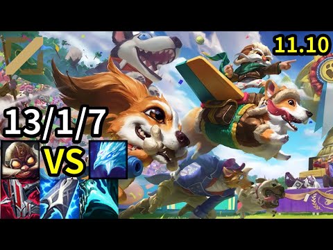 Corki Mid vs Anivia - KR Master | Patch 11.10
