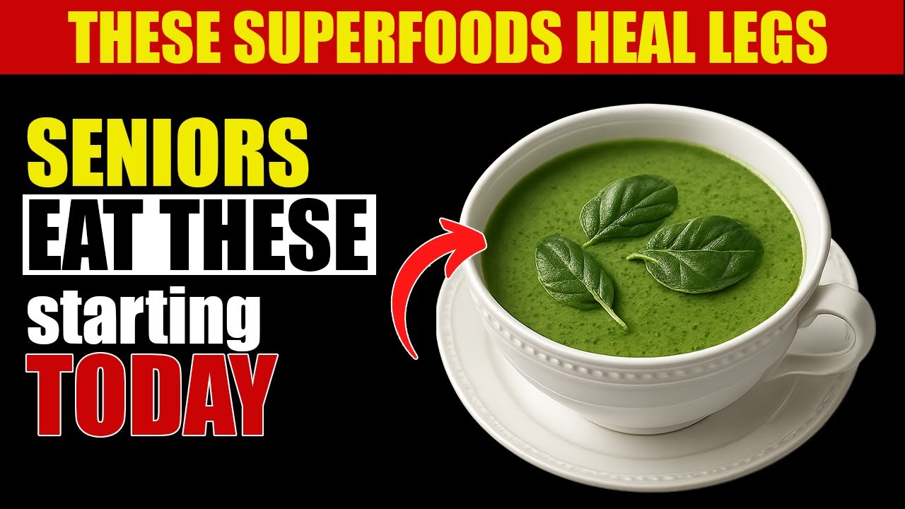 Seniors: Reverse Weak Legs with These 3 Grocery Staples