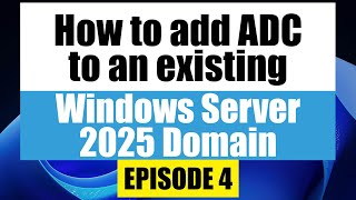 How to add a Member Server to an Active Directory Environment