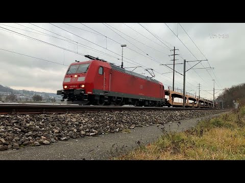 TRAINS IN SLOMO - DB Autozug - Zug in Zeitlupe