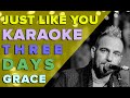 Three Days Grace - Just like you Karaoke 