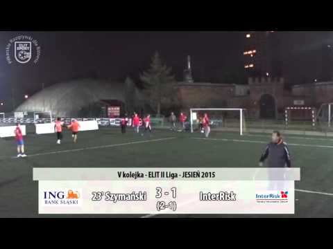 ING BANK ŚLĄSKI 4:2 InterRisk - ELIT II Liga JESIEŃ 2015