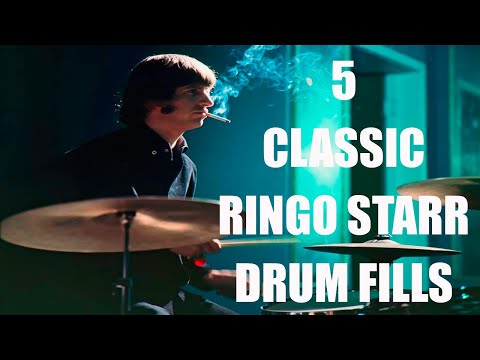 5 CLASSIC RINGO STARR DRUM FILLS