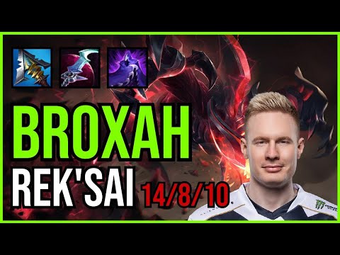 BROXAH - REK'SAI vs. KARTHUS Jungle | EUW GRANDMASTER | PATCH 11.2