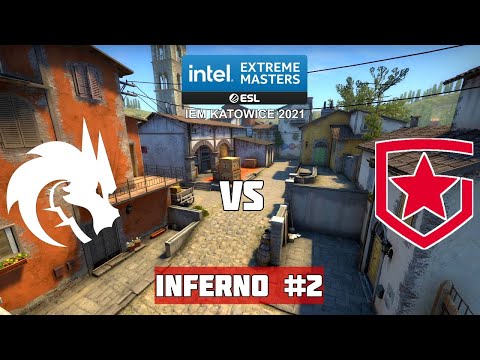 1/2 Финал. SPIRIT vs GAMBIT. Map-2 Inferno. IEM Katowice 2021