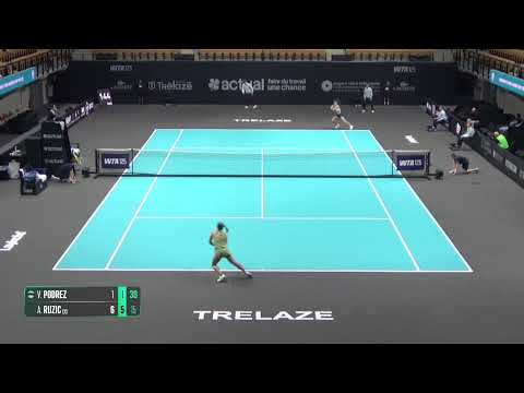 Veronika Podrez (UKR) vs Antonia Ruzic (CRO) // Open Angers Loire Trélazé