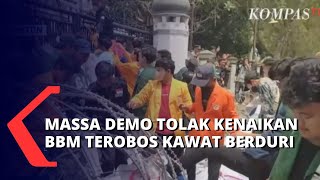 Download lagu Ricuh Mahasiswa Massa Demo Tolak Kenaikan BBM Blok... mp3