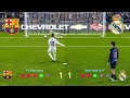 FC Barcelona vs Real Madrid CF - Penalty Shootout 2023 | eFootball 23 gameplay