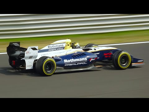 BOSS GP 2025 - Old formula cars racing in Monza - powerslides, pure sound & action on track