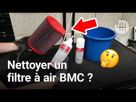 Comment laver son filtre à air BMC ?