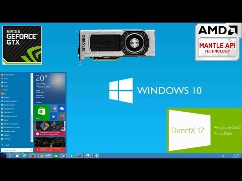 Windows 10  DirectX 11 VS DirectX 12 Comparison/60FPS