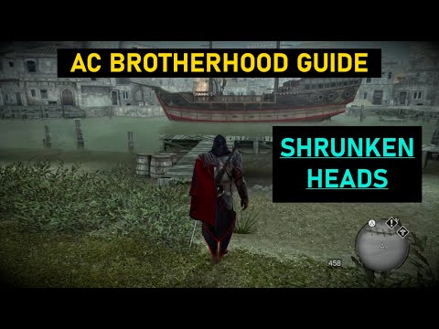 Assassin's Creed Brotherhood RAPID Guide - SHRUNKEN HEAD LOCATIONS & Advice - 4K 60fps