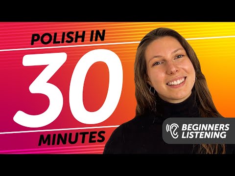 30 Minutes of Polish Listening Comprehension for Beginners