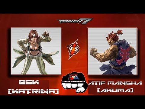 TEKKEN 7 BSK (Katarina) VS Atif Mansha (Akuma)