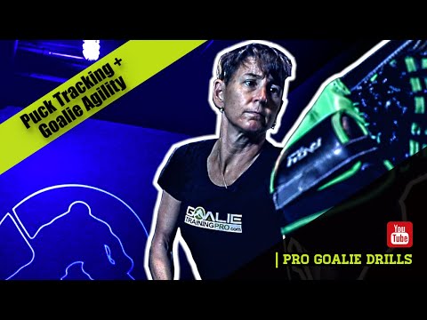 Puck Tracking + Hockey Goalie Agility | Pro Goalie Drills